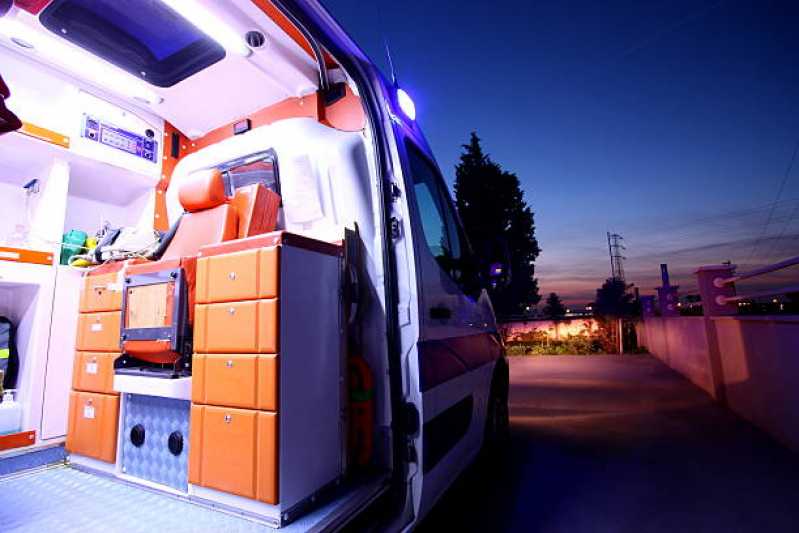 Ambulância para Confraternizações Zona Norte - Ambulância para Evento