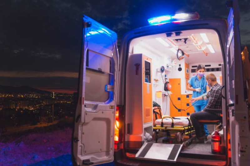 Ambulância para Remoção de Pacientes Contratar Rio Grande da Serra - Ambulância para Festa de Empresa